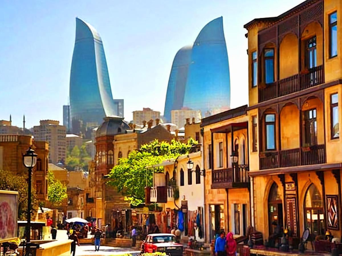Econom Maxim Hotel Baku Eksteriør billede