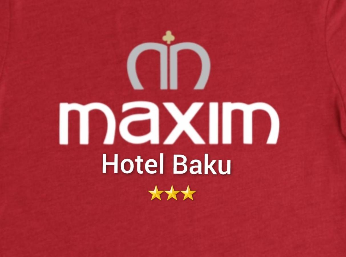 Econom Maxim Hotel Baku Eksteriør billede